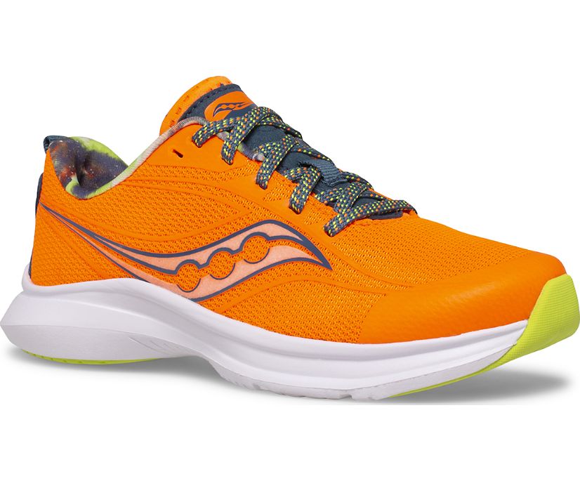 Kids' Saucony Big Kinvara 13 Sneaker Running Shoes Orange | UK-79625