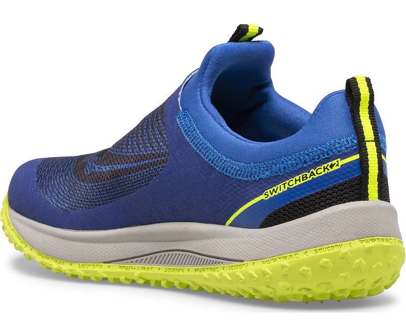 Kids' Saucony Big Switchback 2.0 Sneaker Running Shoes Blue | UK-21749