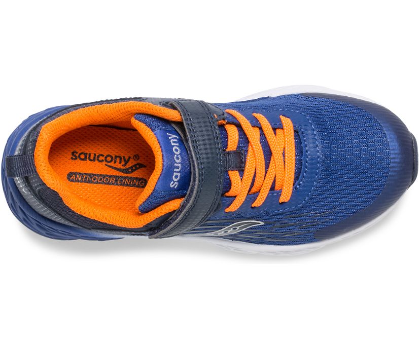 Kids' Saucony Big Wind A/C Sneaker Running Shoes Navy | UK-16750