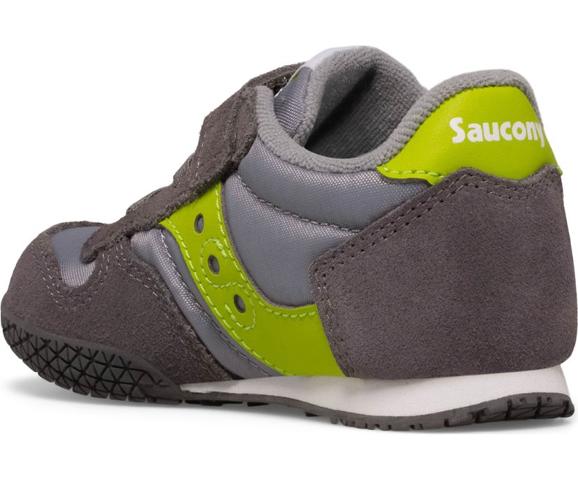 Kids' Saucony Bullet Jr. Sneaker Running Shoes Grey Light Green | UK-60453