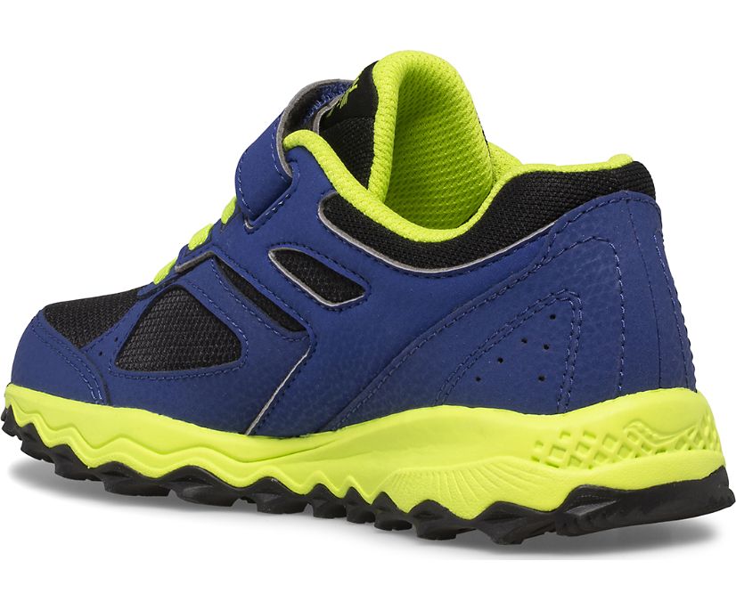 Kids' Saucony Cohesion Tr14 A/C Sneaker Running Shoes Blue Black Green | UK-34208