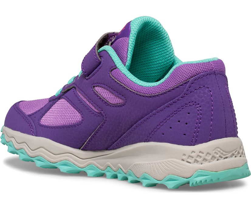 Kids' Saucony Cohesion Tr14 A/C Sneaker Running Shoes Purple Pink | UK-72136