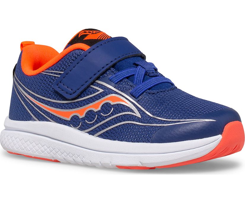 Kids' Saucony Kinvara 13 Jr. Sneaker Running Shoes Blue Red | UK-85642