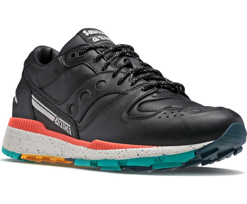 Men's Saucony Azura Changing Tides Sneakers Black | UK-36192