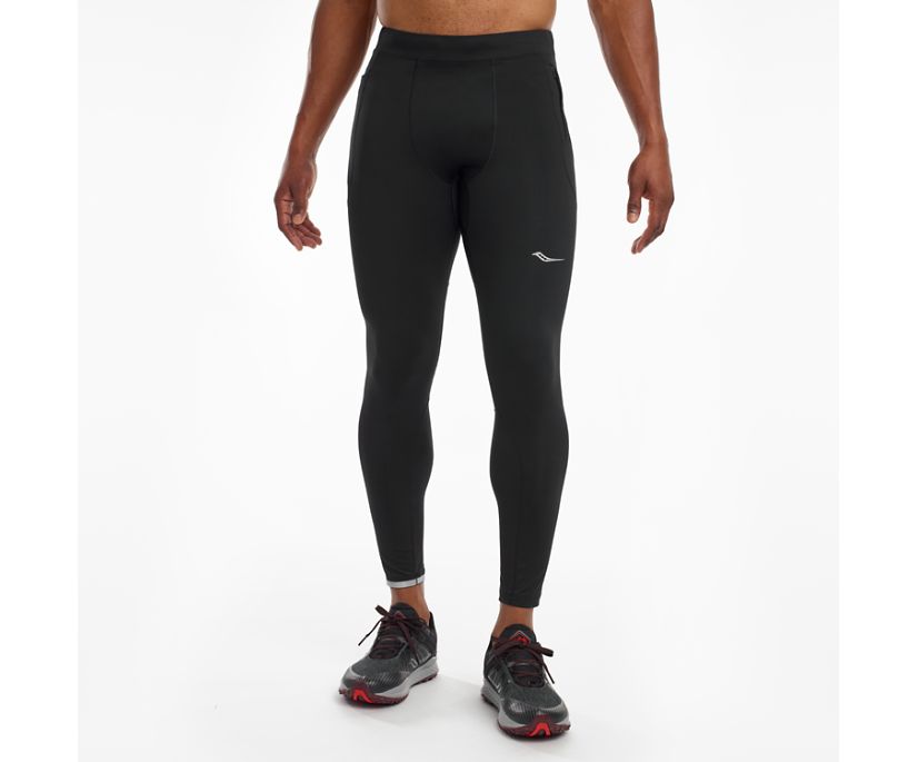 Men\'s Saucony Bell Lap Tight Black | UK-38410