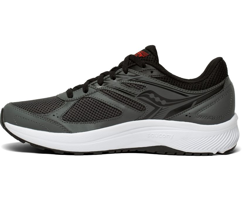 Men's Saucony Cohesion 14 Running Shoes Grey | UK-51476