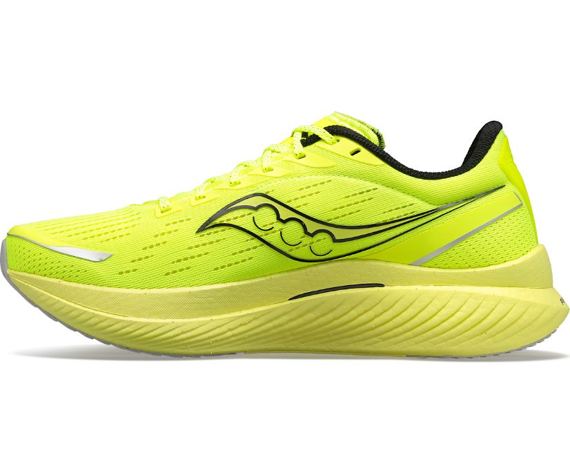 Men's Saucony Endorphin Speed 3 Running Shoes Fluorescent | UK-15304