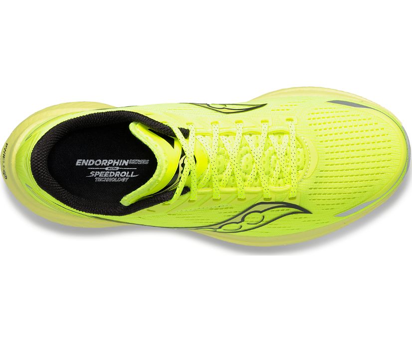 Men's Saucony Endorphin Speed 3 Running Shoes Fluorescent | UK-15304