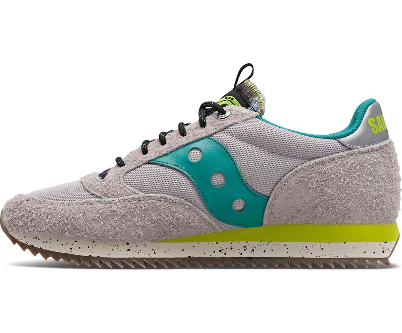 Men's Saucony Jazz 81 Reflect Camo Sneakers Cream Green | UK-42305