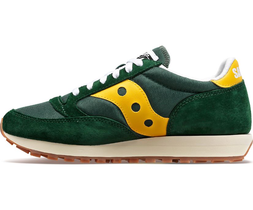 Men's Saucony Jazz 81 Sneakers Yellow | UK-53927