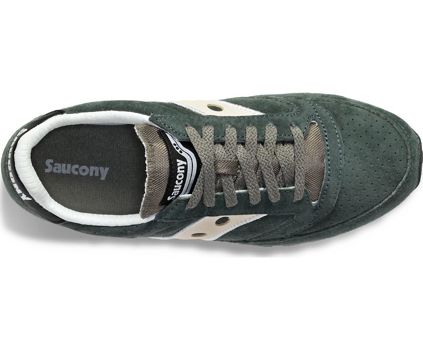 Men's Saucony Jazz 81 Suede Sneakers Dark Grey Grey | UK-50983