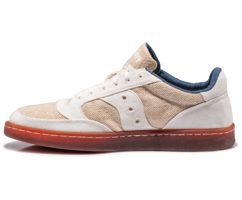 Men's Saucony Jazz Court Rfg Sneakers Beige | UK-78140