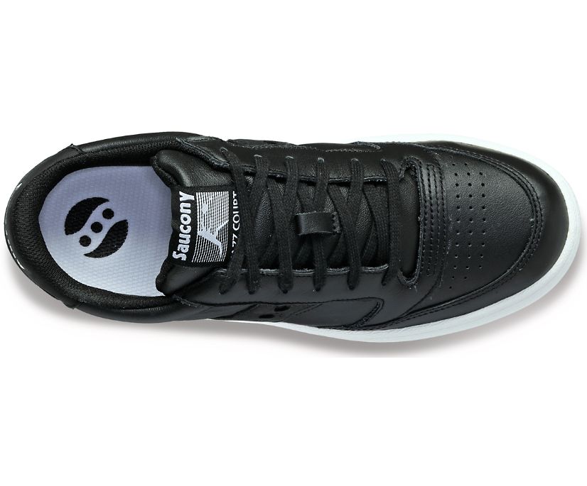 Men's Saucony Jazz Court Sneakers Black Black | UK-90138