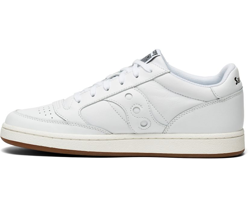 Men's Saucony Jazz Court Sneakers White White | UK-34267