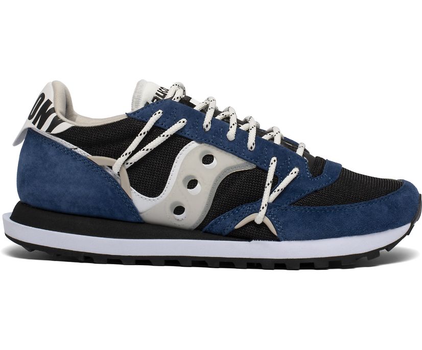 Men\'s Saucony Jazz Dst Sneakers Navy White | UK-48109