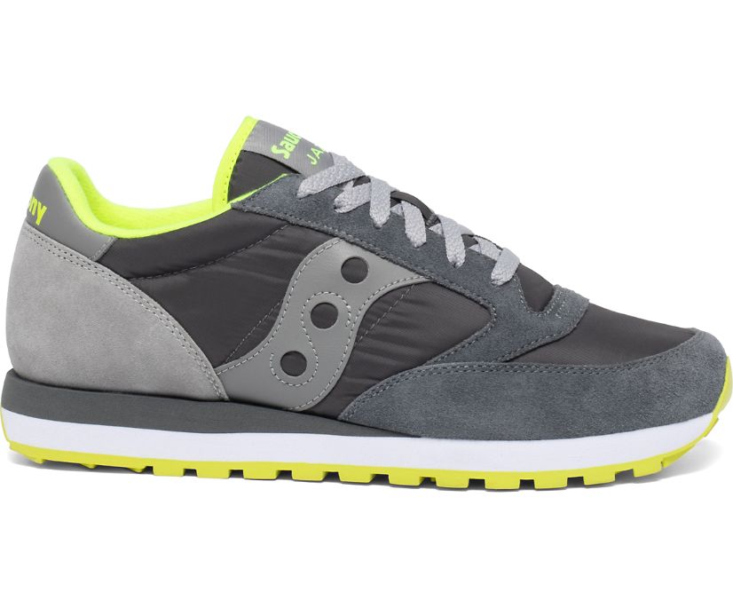 Men\'s Saucony Jazz Original Sneakers Grey | UK-39587