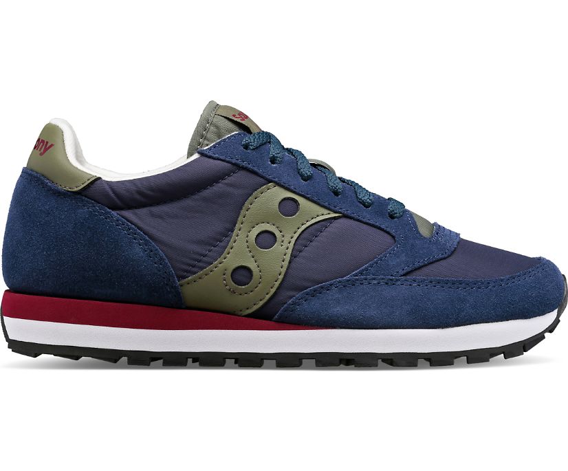 Men\'s Saucony Jazz Original Sneakers Navy | UK-78546