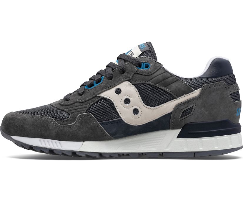 Men's Saucony Shadow 5000 Sneakers Dark Grey Black | UK-89263