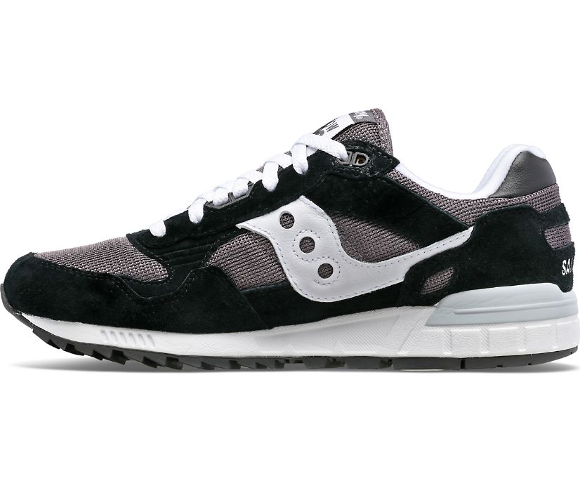 Men's Saucony Shadow 5000 Sneakers Grey White | UK-93475