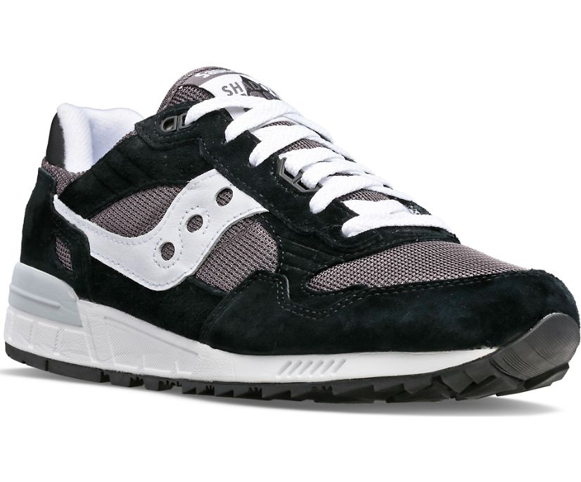 Men's Saucony Shadow 5000 Sneakers Grey White | UK-93475