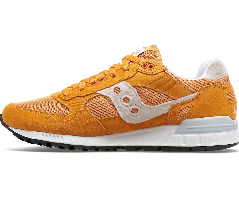 Men's Saucony Shadow 5000 Sneakers Mustard Silver | UK-16834