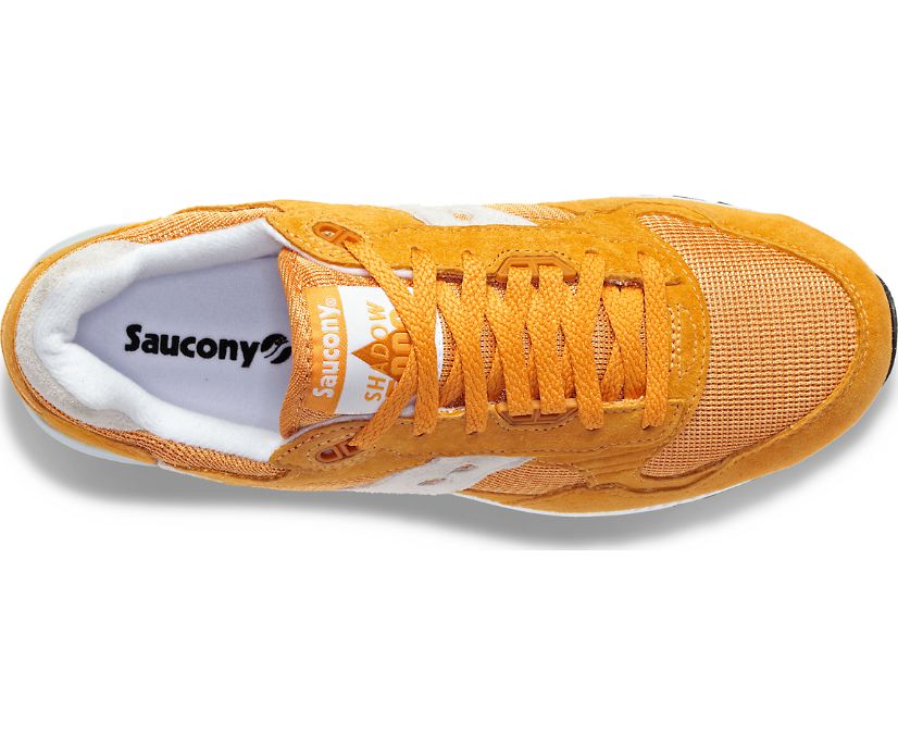 Men's Saucony Shadow 5000 Sneakers Mustard Silver | UK-16834