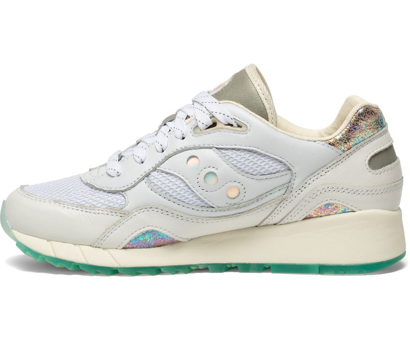 Men's Saucony Shadow 6000 Pearl Sneakers Beige | UK-43708