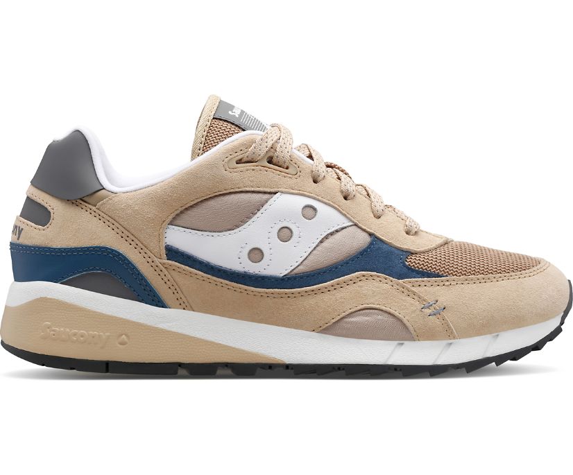 Men\'s Saucony Shadow 6000 Premium Sneakers Navy | UK-94721