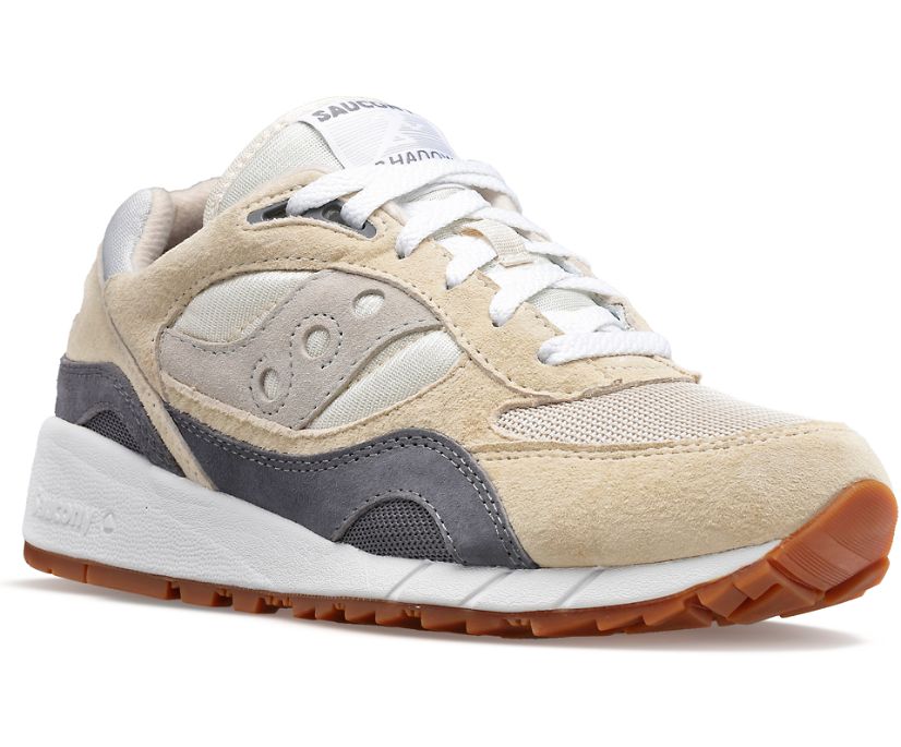 Men's Saucony Shadow 6000 Sneakers Grey Navy | UK-92015