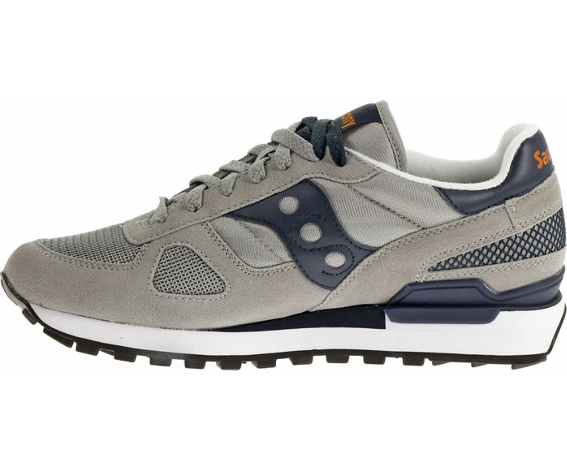 Men's Saucony Shadow Original Sneakers Grey / Navy | UK-10825