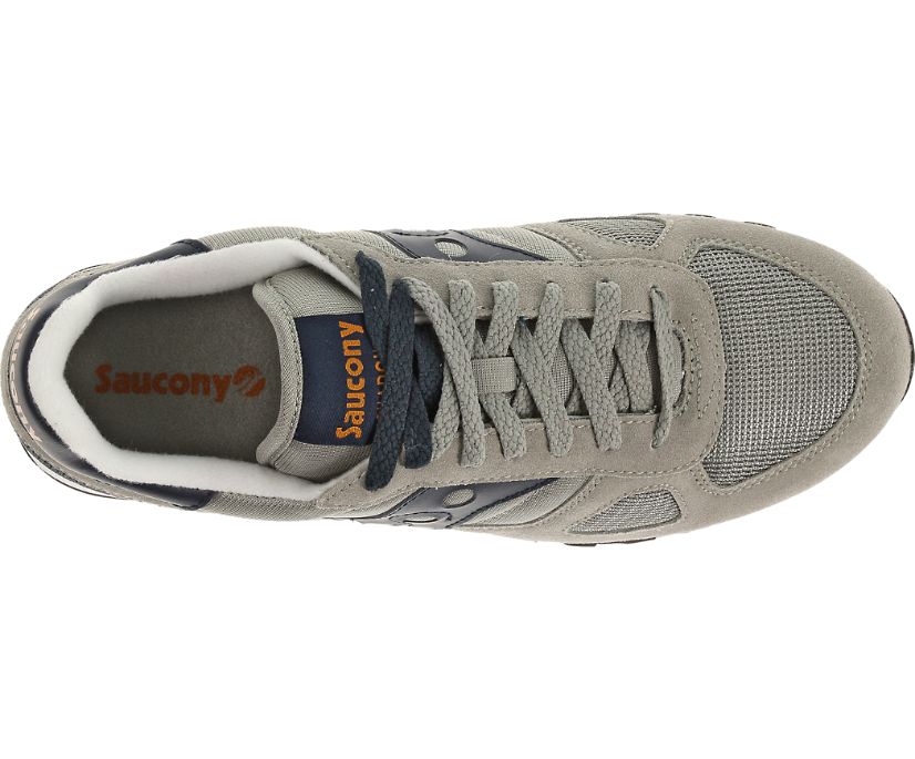 Men's Saucony Shadow Original Sneakers Grey / Navy | UK-10825