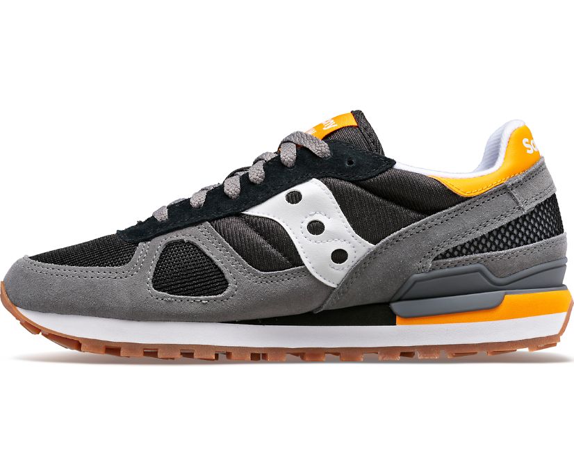 Men's Saucony Shadow Original Sneakers Grey Dark Grey | UK-18024