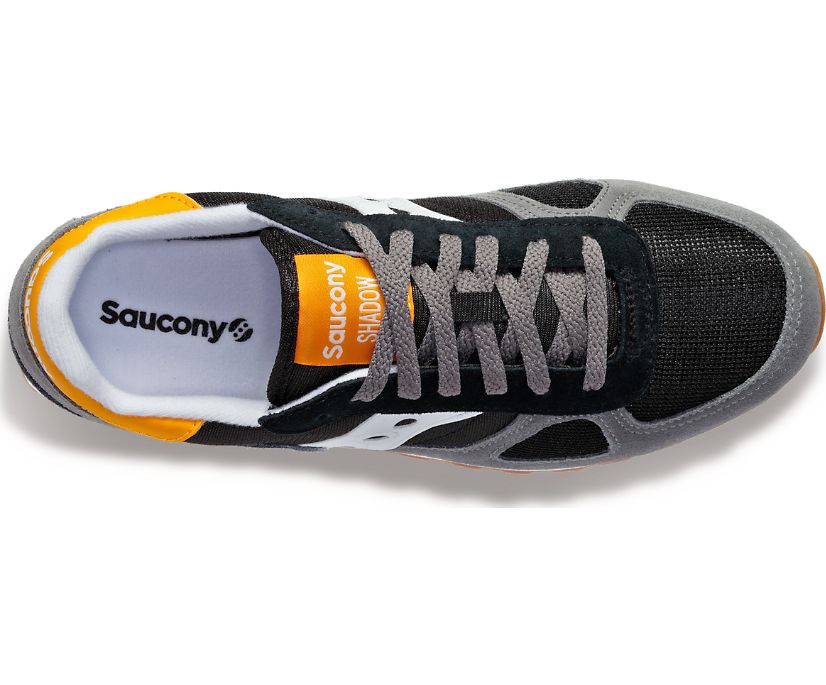 Men's Saucony Shadow Original Sneakers Grey Dark Grey | UK-18024