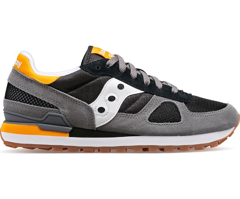 Men\'s Saucony Shadow Original Sneakers Grey Dark Grey | UK-18024