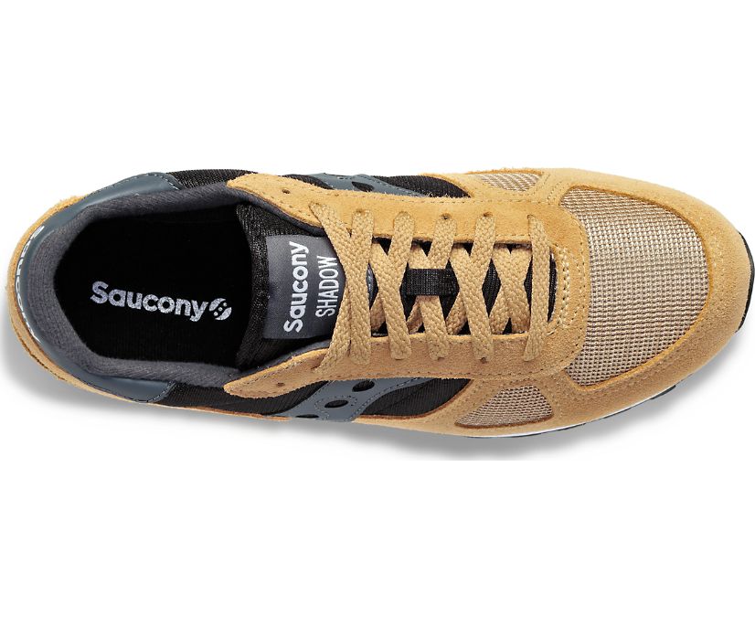 Men's Saucony Shadow Original Sneakers Khaki Grey | UK-92741