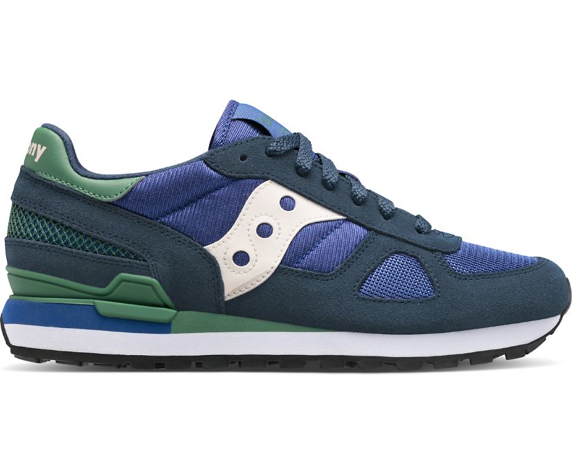 Men\'s Saucony Shadow Original Sneakers Navy Blue | UK-48750