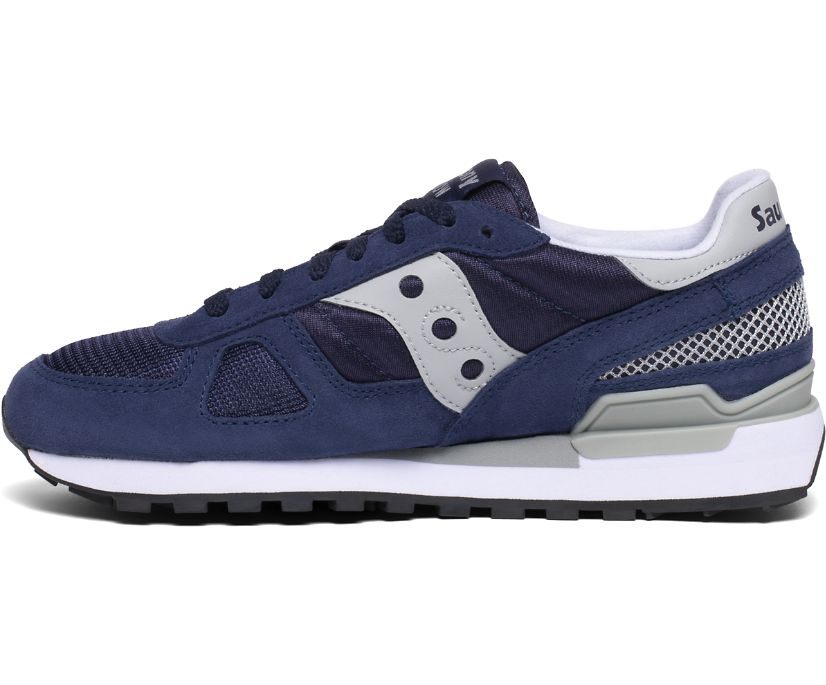 Men's Saucony Shadow Original Sneakers Navy / Grey | UK-58492