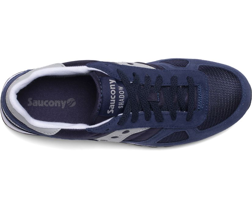 Men's Saucony Shadow Original Sneakers Navy / Grey | UK-58492