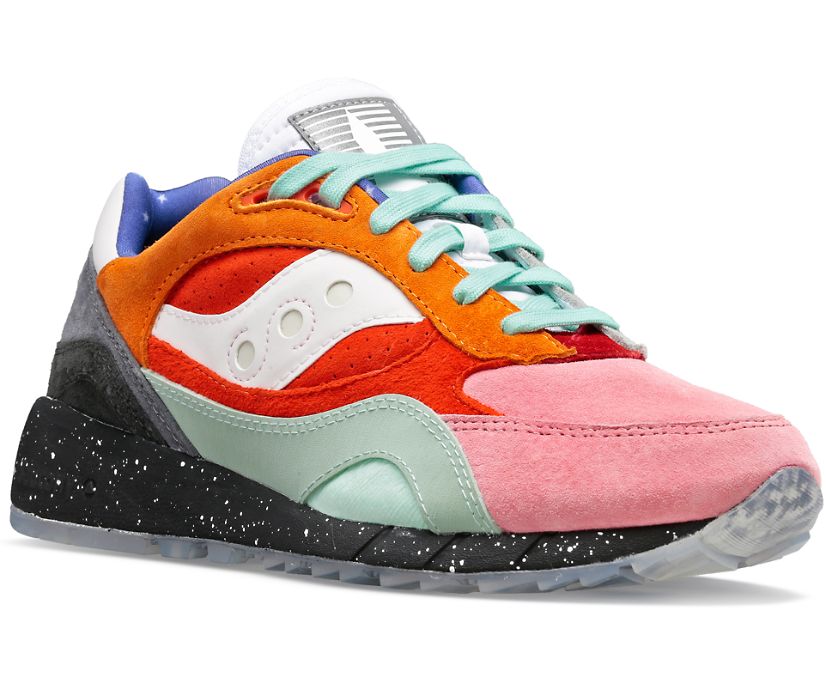 Men's Saucony Space Fight Shadow 6000 Sneakers Multicolor | UK-72168