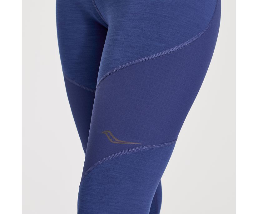 Women's Saucony Boulder Wind Tight Blue | UK-23765