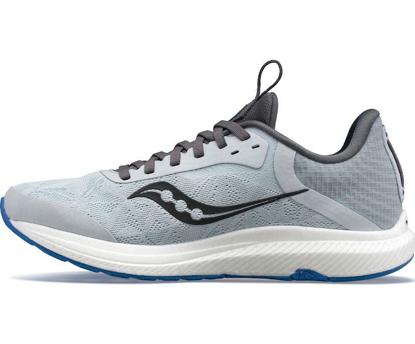 Women's Saucony Freedom 5 Running Shoes Grey Grey | UK-72106