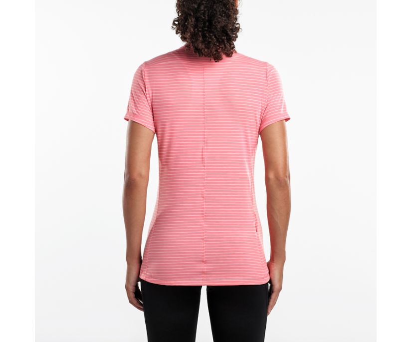 Women's Saucony Freedom Short Sleeve Rose Rose | UK-18537