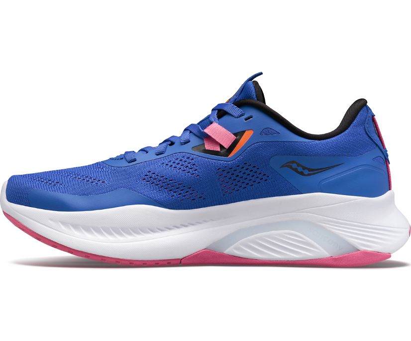 Women's Saucony Guide 15 Running Shoes Blue | UK-09154