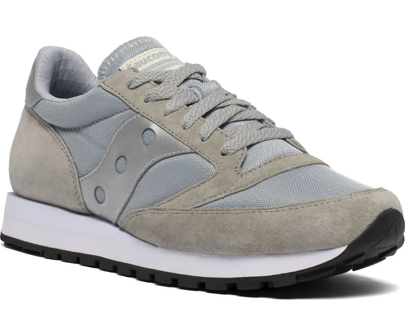 Women's Saucony Jazz 81 Sneakers Grey Silver | UK-37159