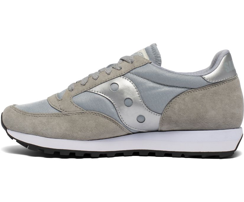 Women's Saucony Jazz 81 Sneakers Grey Silver | UK-37159