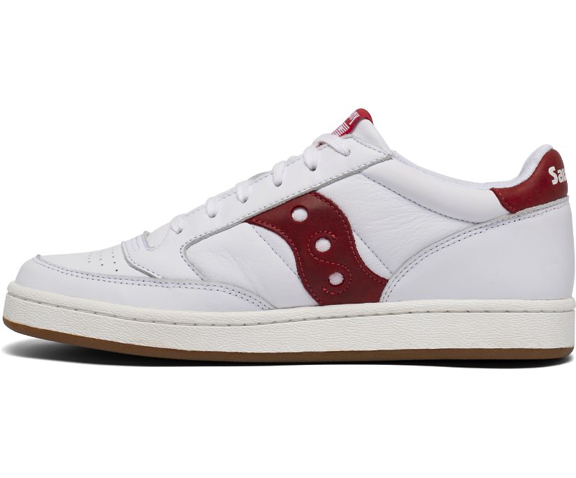 Women's Saucony Jazz Court Sneakers White Red | UK-58134