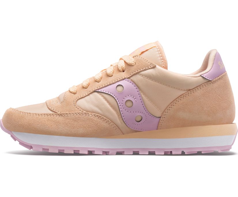 Women's Saucony Jazz Original Sneakers Apricot Pink | UK-48256