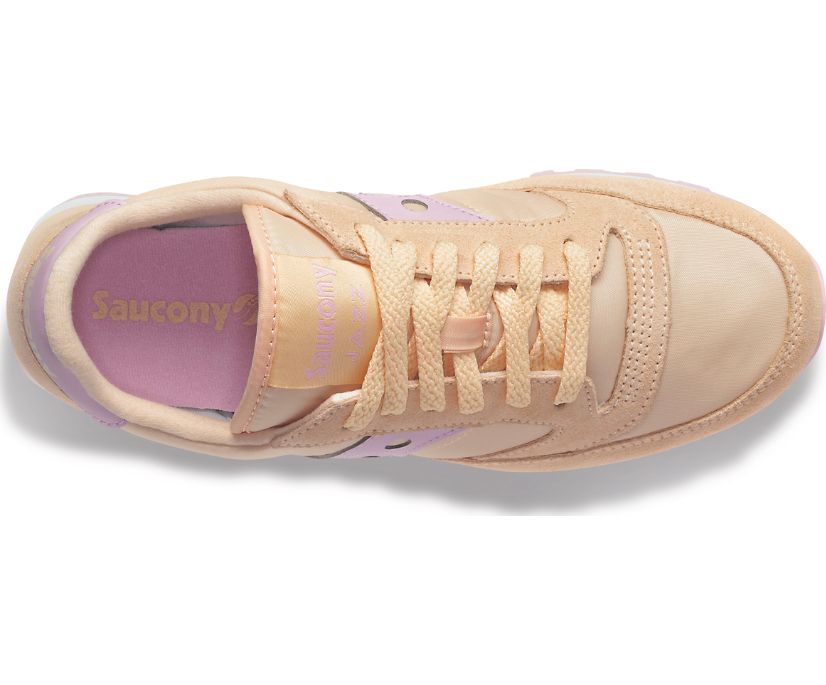 Women's Saucony Jazz Original Sneakers Apricot Pink | UK-48256