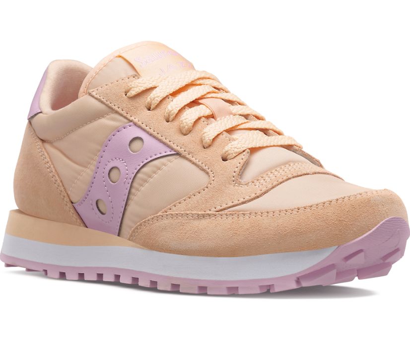 Women's Saucony Jazz Original Sneakers Apricot Pink | UK-48256