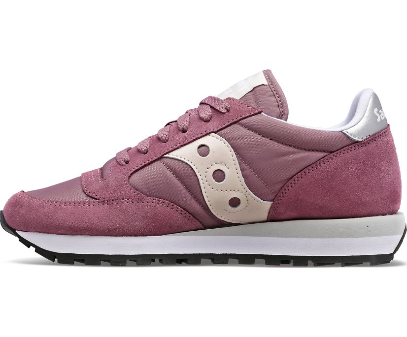 Women's Saucony Jazz Original Sneakers Purple White | UK-87924